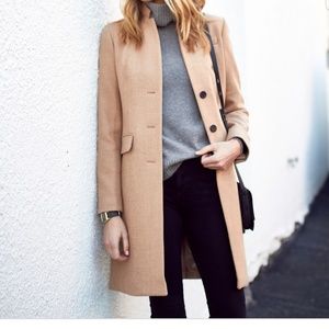 J Crew 100% wool coat New with Tags size 00
